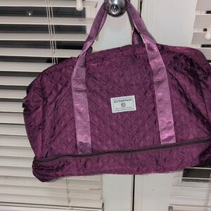 Women's Quilted Travel Bag - Rich Purple